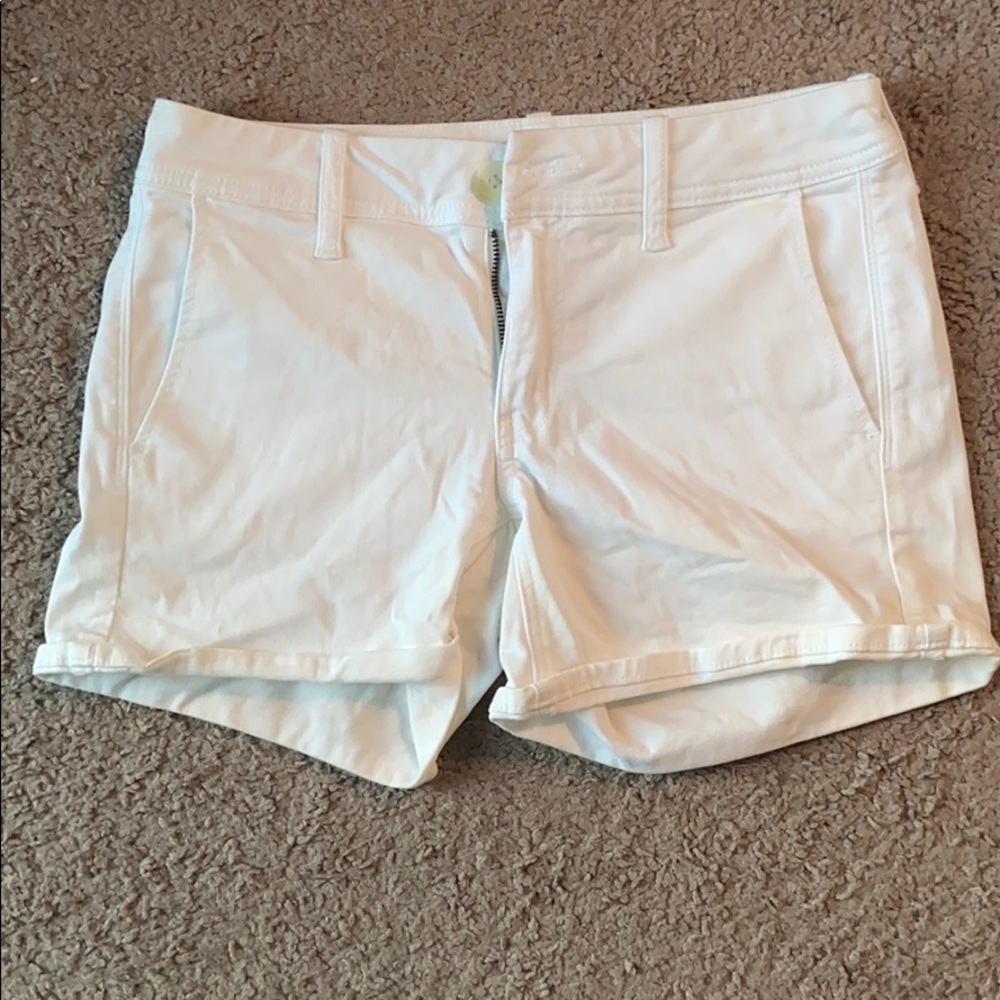 American Eagle White Shorts